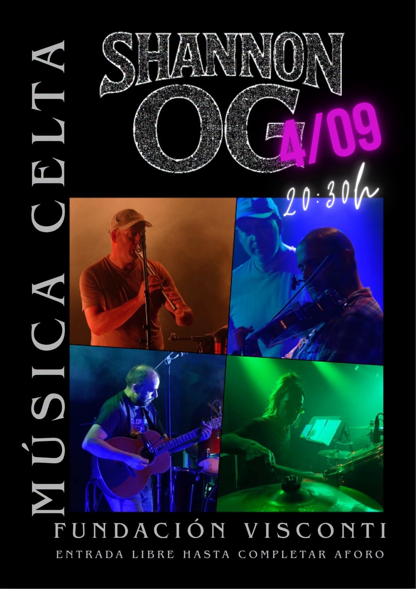 Shannon OG música celta Guadix 2026