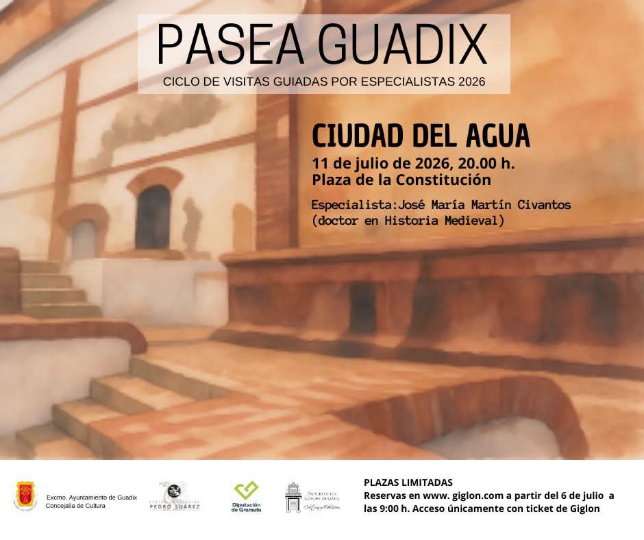 Ciudad del agua 2026. Pasea Guadix