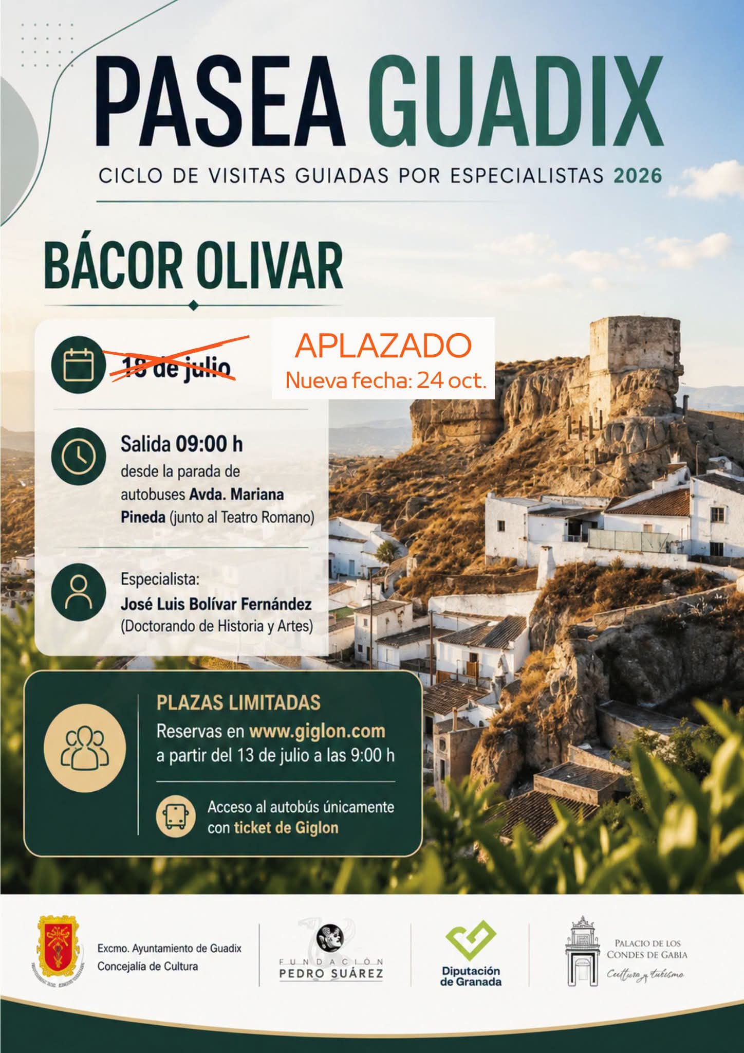 Pasea Guadix Bácor Olivar