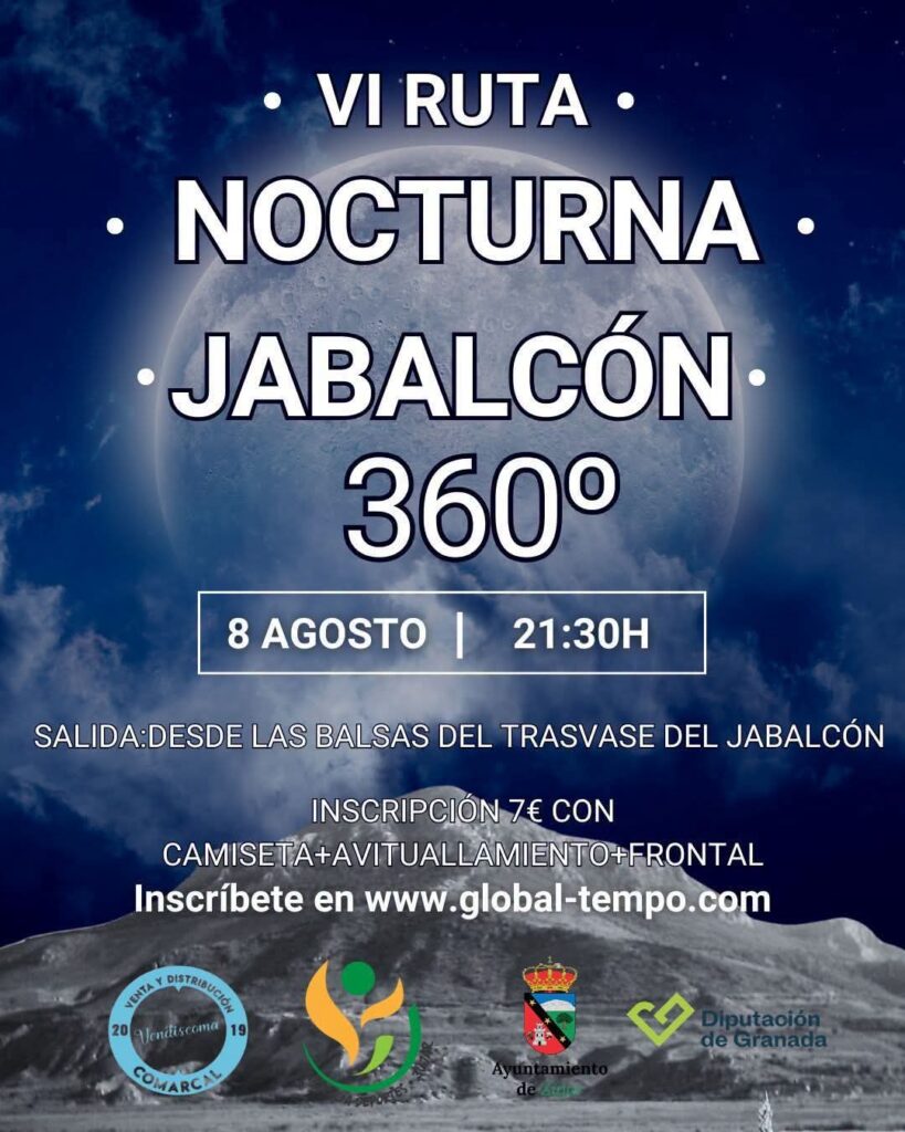 VI Ruta nocturna Jabalcón 360°