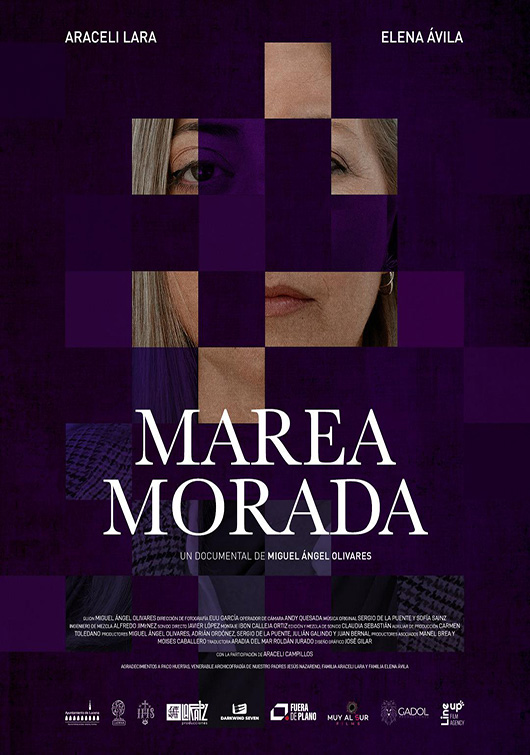 Affiche de Marea morada